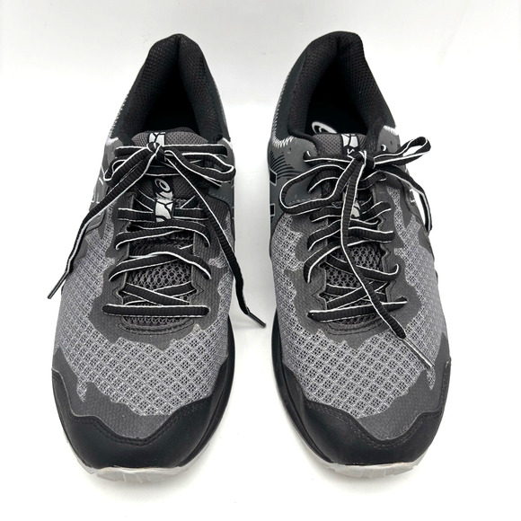 ASICS Gel-Sonoma 4 1011A177 Gray and Black Trail Running Shoes Men's US 8.5 - Picture 4 of 14